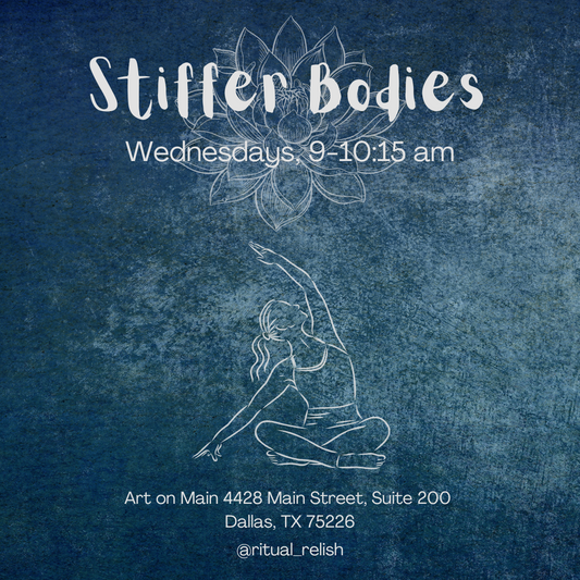 Stiffer Bodies Yoga Class