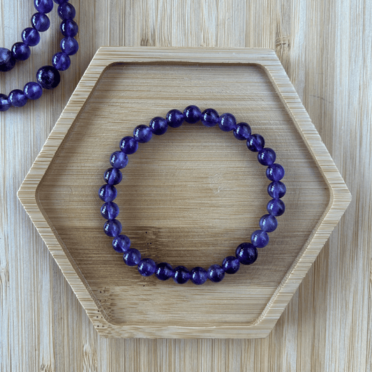 Amethyst Mala Bracelet