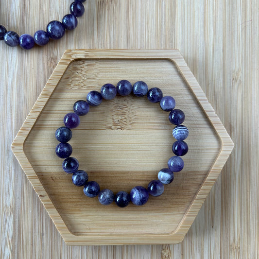 Amethyst Mala Bracelet