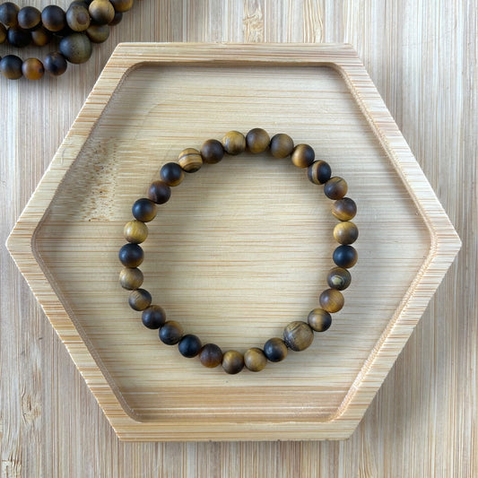 Tiger Eye Mala Bracelet