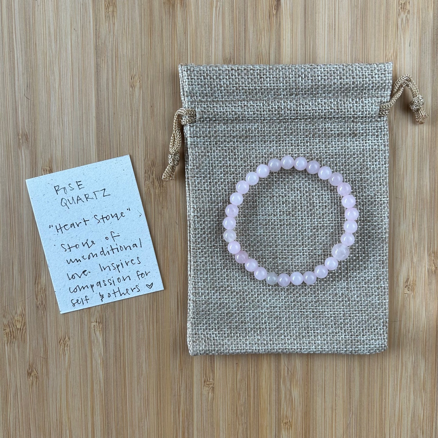 Rose Quartz Mala Bracelet