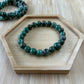 African Jade Mala Bracelet