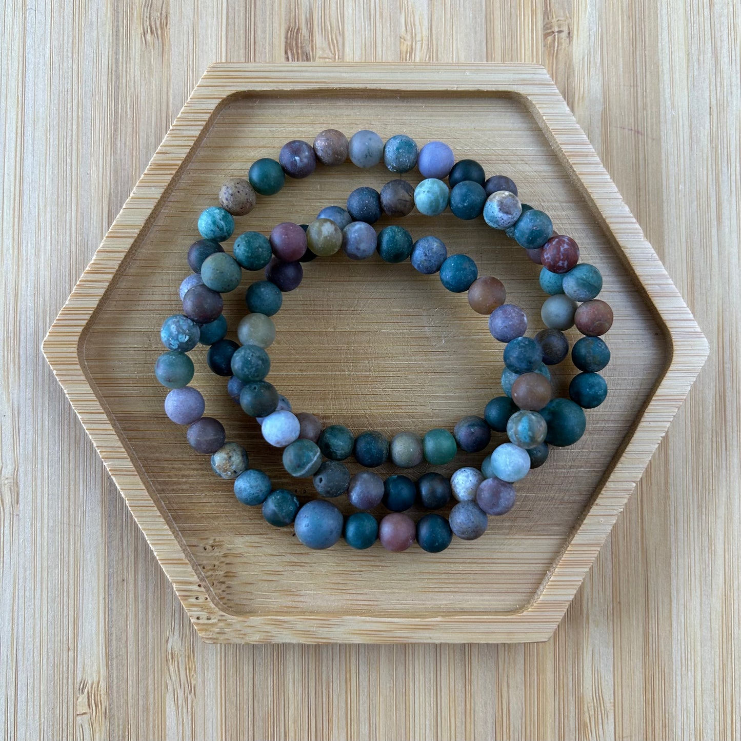 Indian Agate Mālā