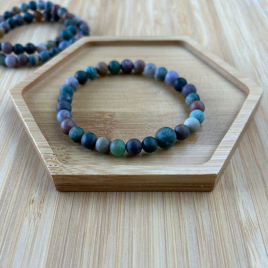 Indian Agate Mālā