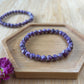 Purple Lepidolite Mala Bracelet