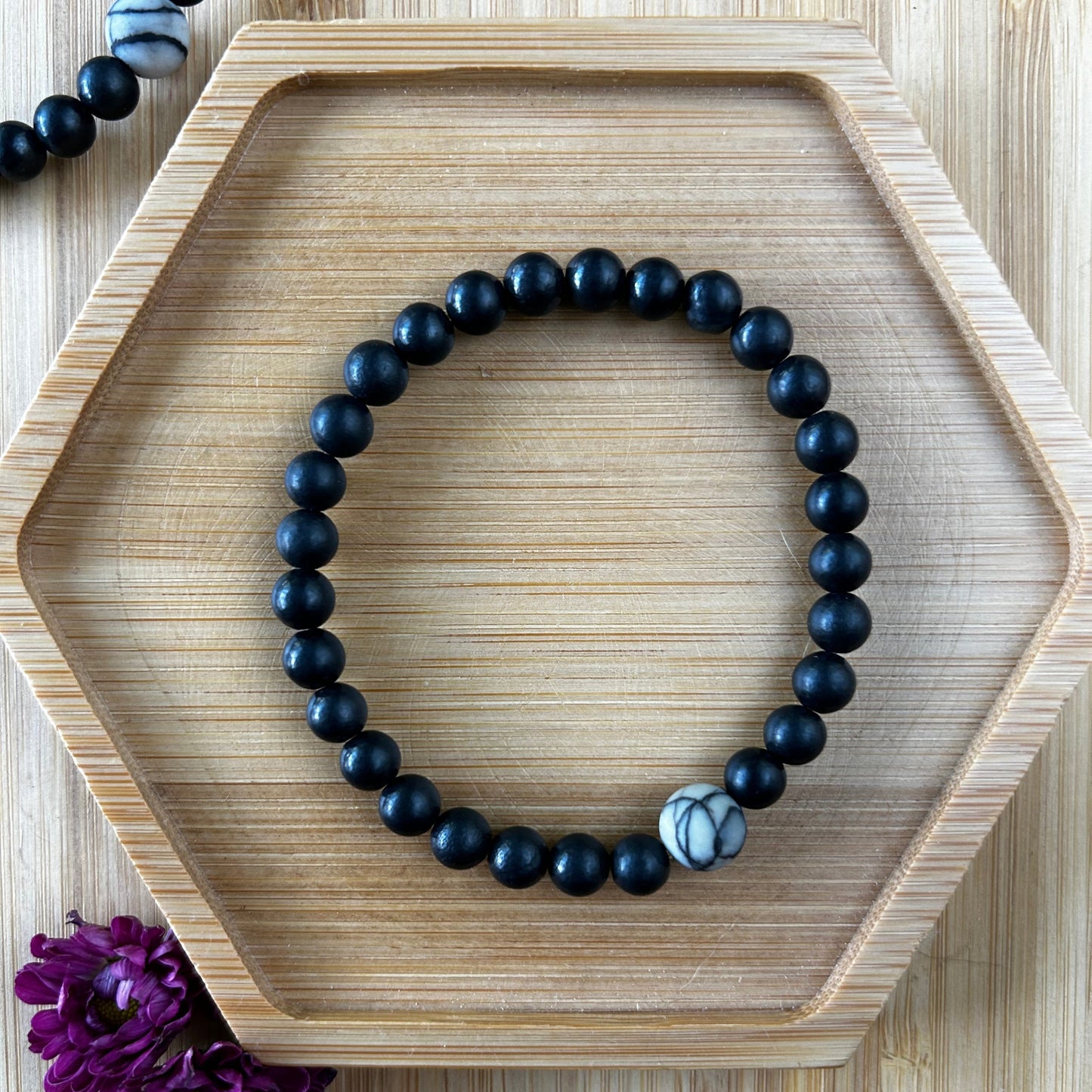 Shungite Mala Bracelet